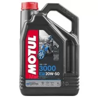 Масло моторное MOTUL 3000 4T 20W-50 (4л) 107319