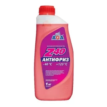 AGA 001Z Антифриз AGA-Z40 946 мл (готовый, красный)