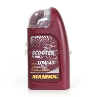 Масло моторное для 4-тактных двигателей MANNOL Scooter 4-Takt 10W-40 (1л)