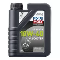 LIQUI MOLY Scooter Motoroil Synth 4T 10W-40 SL MA-2 Масло моторное для скутеров (1л) 7522