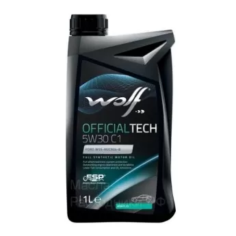 WOLF OFFICIALTECH 5W-30 C1 Масло моторное (1л) 8307713