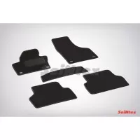 Ворсовые коврики LUX VOLKSWAGEN TIGUAN 2010-2017 (комплект) SEINTEX 82741
