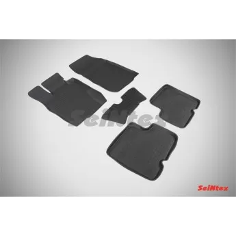 Коврики с высокими бортиками NISSAN TERRANO III 2014-2015 (комплект) SEINTEX 85961