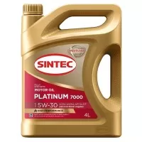 Масло моторое SINTEC PLATINUM 7000 5W-30 А3/В4 (4л) 600144