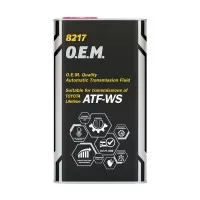 MANNOL O.E.M. FOR TOYOTA ATF WS T-III/T-VI Масло трасмисионное (4л) 3065