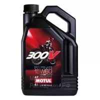 Масло моторное для 4-тактных двигателей MOTUL 300V 4T FACTORY LINE OFF ROAD 15W-60 (4л) 104138