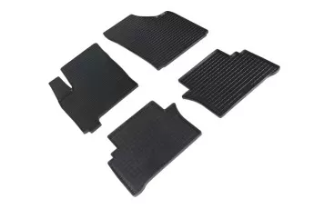 Коврики резиновые с рисунком "Сетка" OPEL MERIVA (T3000) 2002-2010 (комплект) SEINTEX 00309