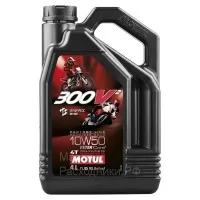 Масло моторное для 4-тактных двигателей MOTUL 300V2 FACTORY LINE 10W-50 4T (4л) 108587