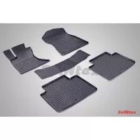 Коврики резиновые с рисунком "Сетка" LEXUS GS300 III AWD 2005-2012 (комплект) SEINTEX 83778