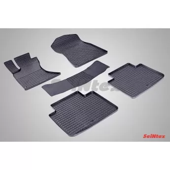 Коврики резиновые с рисунком "Сетка" LEXUS GS300 III AWD 2005-2012 (комплект) SEINTEX 83778