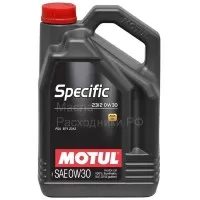 Масло моторное Motul SPECIFIC 2312 0W-30 (5л) 106414