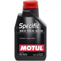 Масло моторное Motul Specific 506.01/ 506.00/ 503.00 0W-30 (1л) 101169