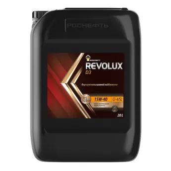 Масло моторное Pоснефть Revоluх D3 15W-40 CI-4/SL Евро-4 (20л) 40620869