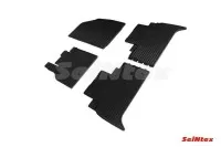 SEINTEX Коврики резиновые с рисунком "Сетка" RENAULT SCENIC III 2009-2016 (комплект) 90465