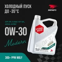 ВМП-Авто Масло моторное Modern 0W-30 (GF-6A SP) (4л) 9264