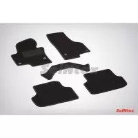 Ворсовые коврики LUX VOLKSWAGEN JETTA 2011- (комплект) SEINTEX 82773
