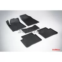 Коврики резиновые с рисунком "Сетка" NISSAN TEANA II 2008-2014 (комплект) SEINTEX 00725