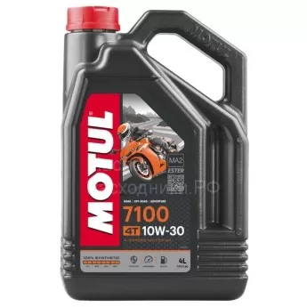 Масло для 4-тактных двигателей Motul 7100 4T 10W-30 (4л) 104090