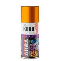 209 KUDO Краска смываемая Золотая (210 мл) KUP209