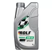 Масло моторное ROLF Energy 10W-40 SL/CF (1л) Пластик 322424