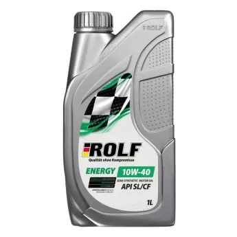 Масло моторное ROLF Energy 10W-40 SL/CF (1л) Пластик 322424