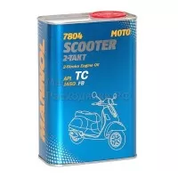Масло для двухтактных двигателей MANNOL 7804 Scooter 2-Takt (1л) 6007