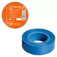 Изолента ПВХ, синяя, 19 мм*10 м AIRLINE AITP13
