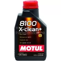 Масло моторное Motul 8100 X-clean + 5W-30 (1л) (VW 504 00 / 507 00) 106376
