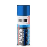 Эмаль для двигателя серебряная 5132 KUDO (520 мл) KU5132
