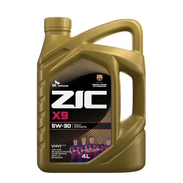 Масло моторное Zic X9 5W-30 (4л) 162614