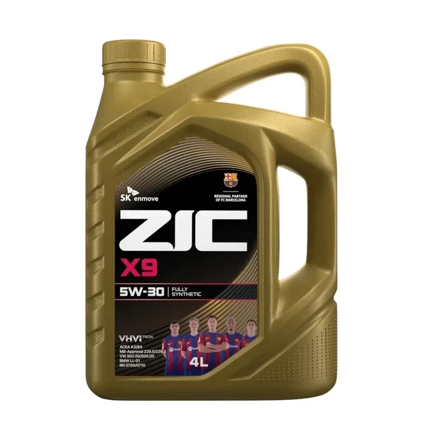 Масло моторное Zic X9 5W-30 (4л) 162614