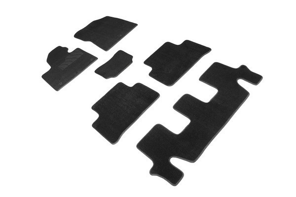 Коврики ворс LUX KIA Sorento IV 7 мест 2020-н.в. (комплект) SEINTEX 96239