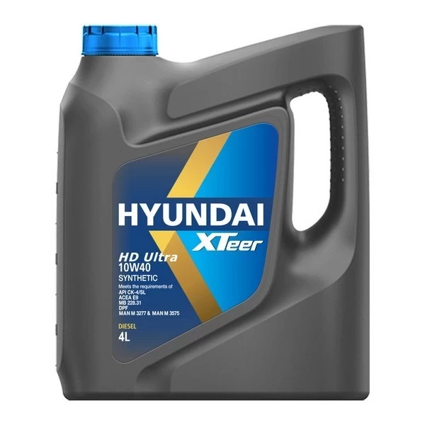 HYUNDAI Xteer HD ULTRA 10W-40 Масло моторное (4л) / 1041006