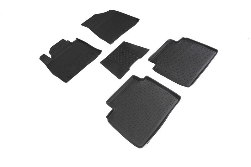 Коврики с высокими бортиками Hyundai Sonata VII (LF) 2014-2019 / KIA Optima IV 2015-2020 (комплект) SEINTEX 87405