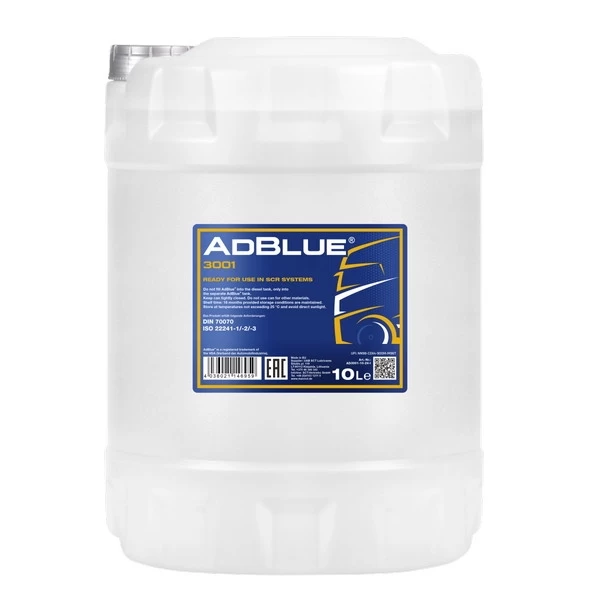 MANNOL 3001 Рабочая жидкость для катализатора AD BLUE (10л) 2448