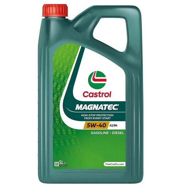 Масло моторное Castrol Magnatec 5W-40 A3/B4 (5л) 15E7BC