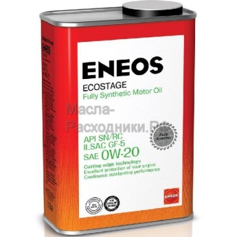 Масло моторное ENEOS Gasoline SN 0W-20 Ecostage (1л) 8801252022015