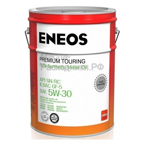 Масло моторное ENEOS Premium TOURING SN 5W-30 (20л) 8809478942469