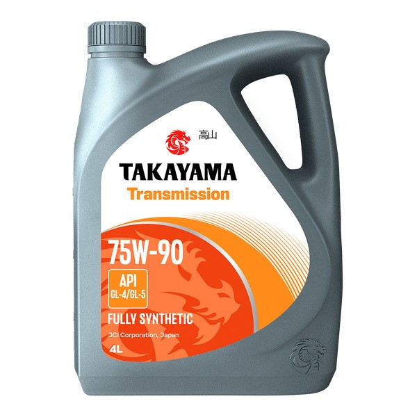 Масло трансмиссионное 75W-90 TAKAYAMA Transmission GL-4/GL-5 (4л) 6056026