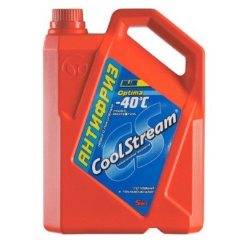 Антифриз CoolStream Optima -40 (синий) (5кг) CS010702BL