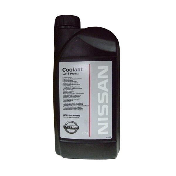 KE902-99935 Nissan Coolant L248 (L250) Premix, Антифриз EU (1л)