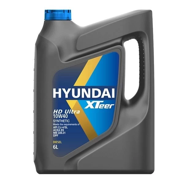HYUNDAI Xteer HD ULTRA 10W-40 Масло моторное (6л) / 1061004