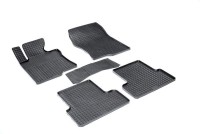 Коврики резиновые с рисунком "Сетка" HONDA ACCORD VIII 2008-2012 (комплект) SEINTEX 00758