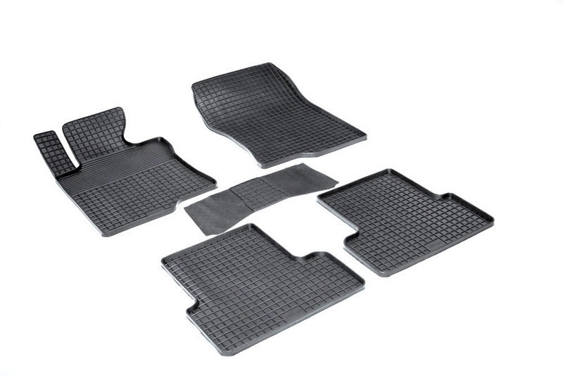 Коврики резиновые с рисунком "Сетка" HONDA ACCORD VIII 2008-2012 (комплект) SEINTEX 00758