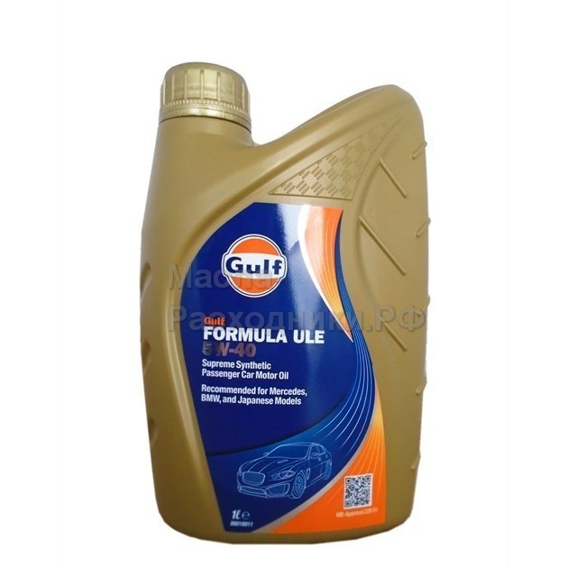 Моторное масло GULF Formula ULE 5W-40 (1л) / 5056004114019