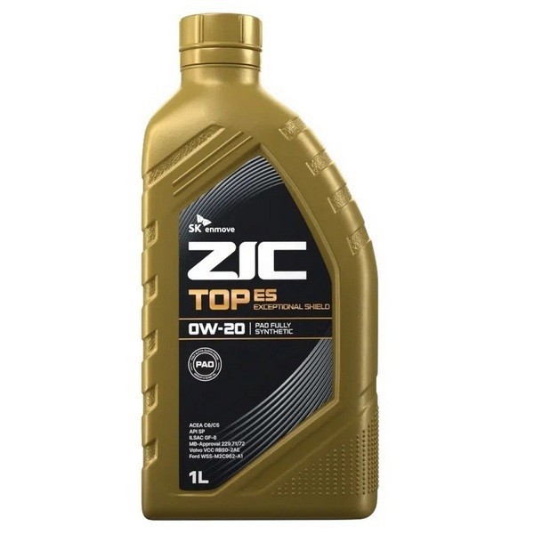 Масло моторное ZIC TOP ES 0W-20 (1л) 132045