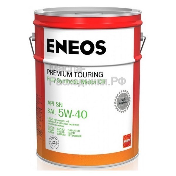 Масло моторное ENEOS Premium TOURING SN 5W-40 (20л) 8809478942476