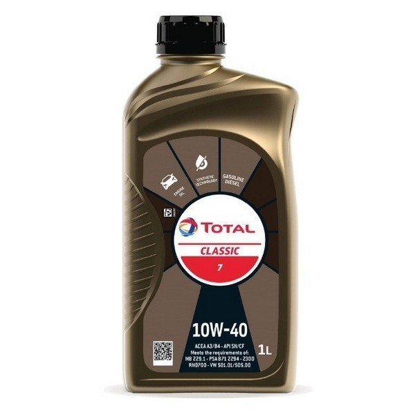 Масло моторное TOTAL CLASSIC 7 10W-40 (1л) 213752