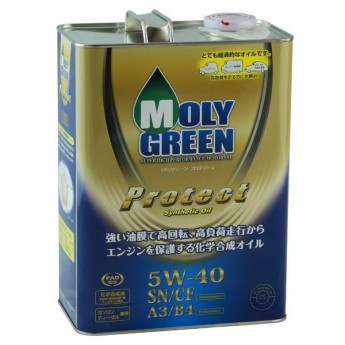 MOLYGREEN PROTECT Масло моторное 5W-40 SN/CF C3 (4л) 0470113