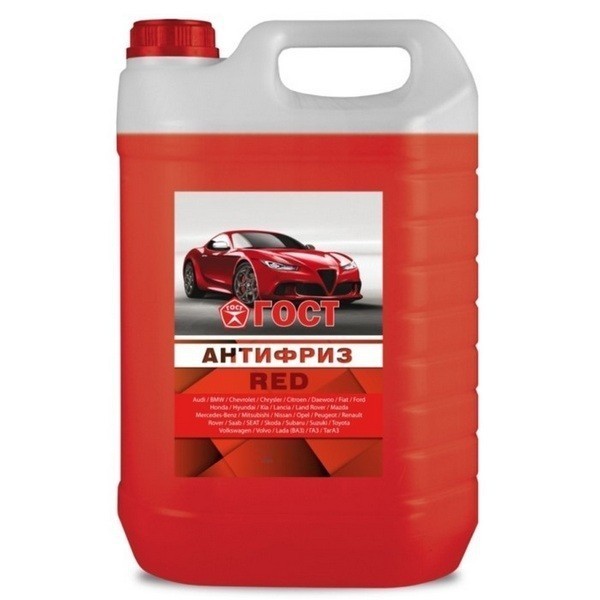 Антифриз ГОСТ красный -40 (3кг) OILRIGHT 5446